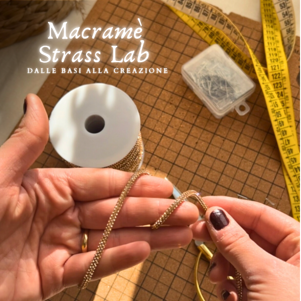 Macramè Strass Lab – Dalle basi alle creazioni thumbnail