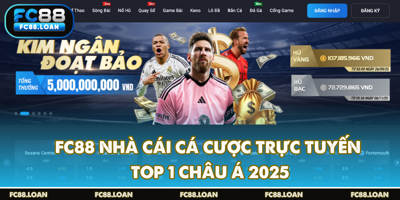 FC88 - Nhà Cái Cá Cược Trực Tuyến Top 1 Châu Á 2025 thumbnail