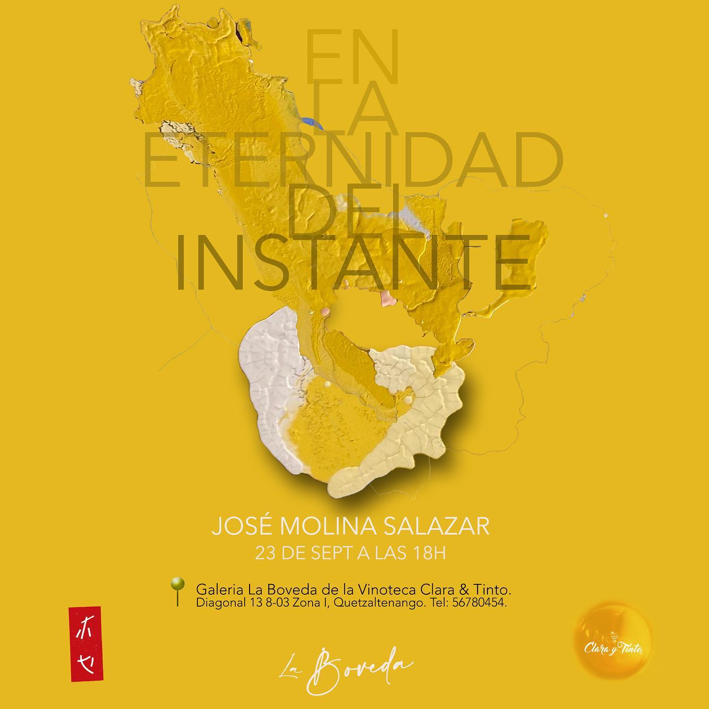 EN LA ETERNIDAD DEL INSTANTE
Por @jose_molina_salazart 

Esta exposición formará parte de La Bóveda Galería de Arte dura