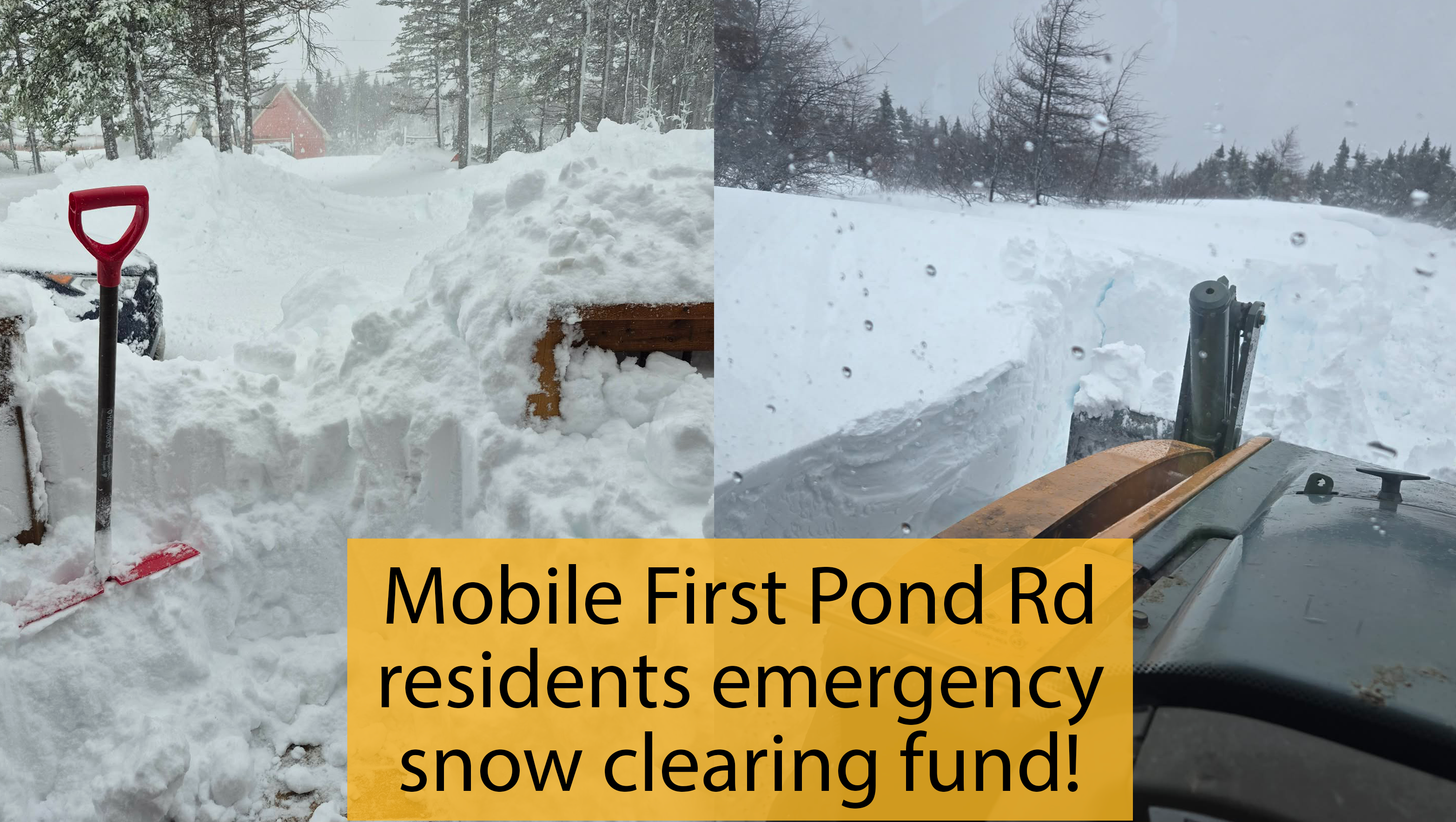 Donate to Emergency snow clearing fundraiser!!, organized by Georgia Webber thumbnail