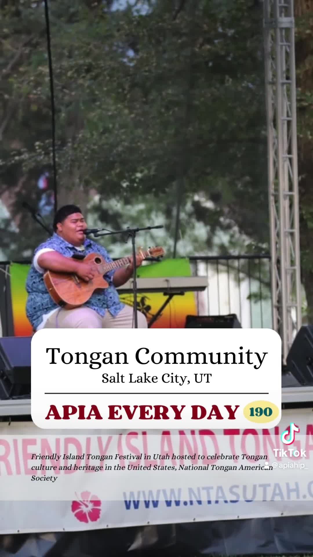 📌APIA Every Day (190) - Salt Lake City, Utah, has a substantial Tongan population, with approximately one-quarter of all