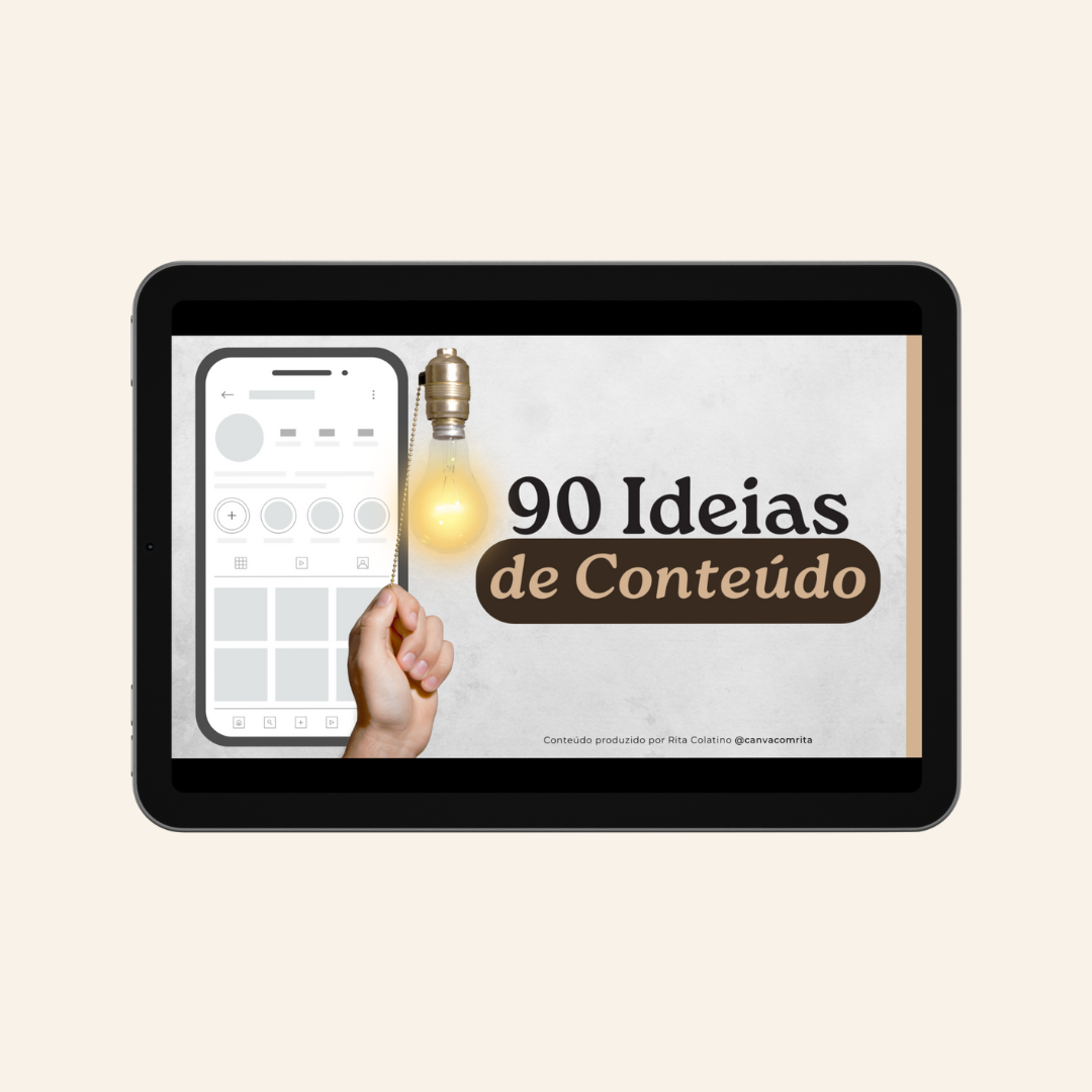 E-book 90 Ideias de Conteúdo | R$ 10,00 thumbnail