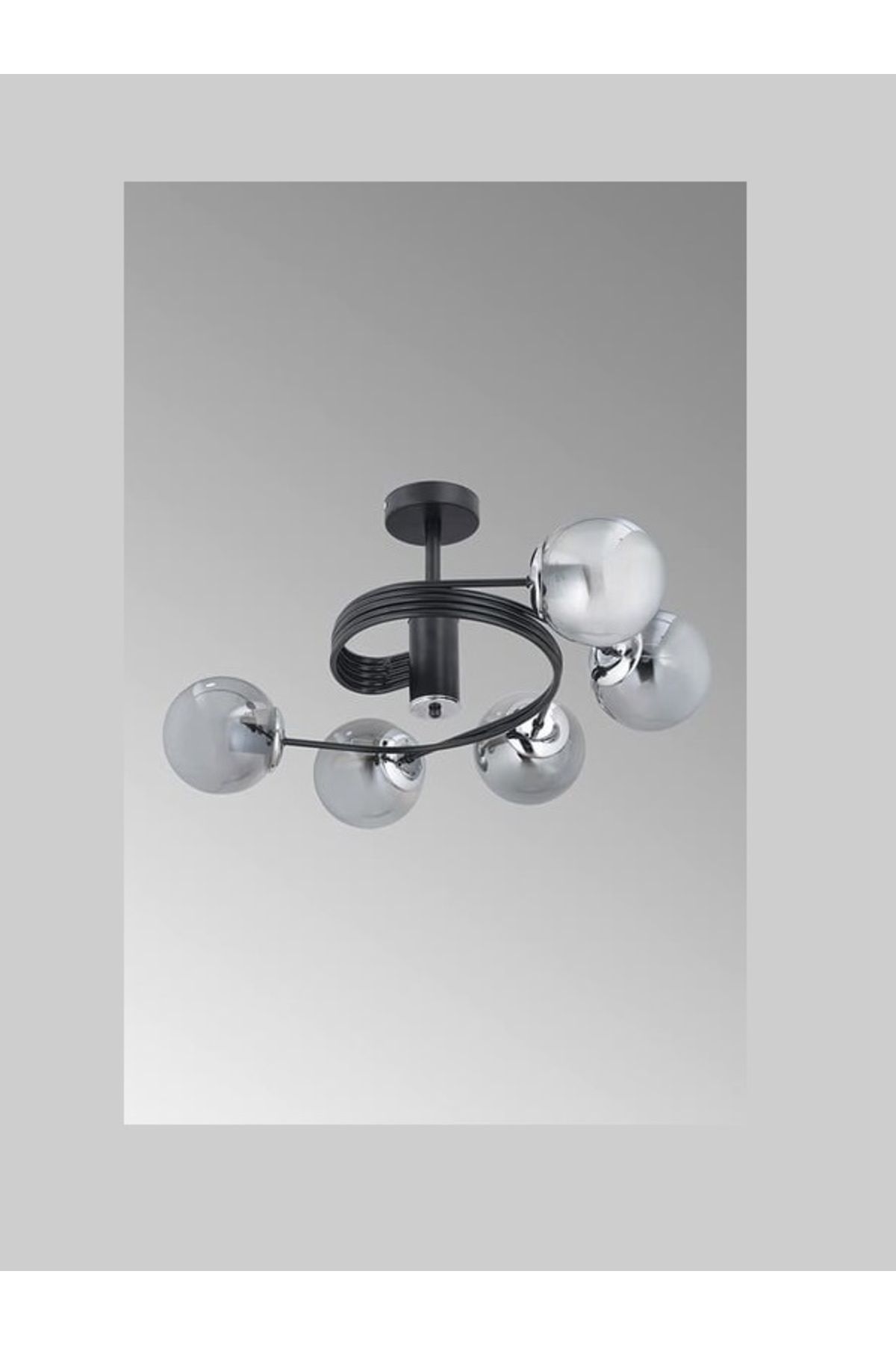 Aydınlatma Dünyam Zemheri 5li Siyah Füme Avize Fiyatı, Yorumları - Trendyol thumbnail