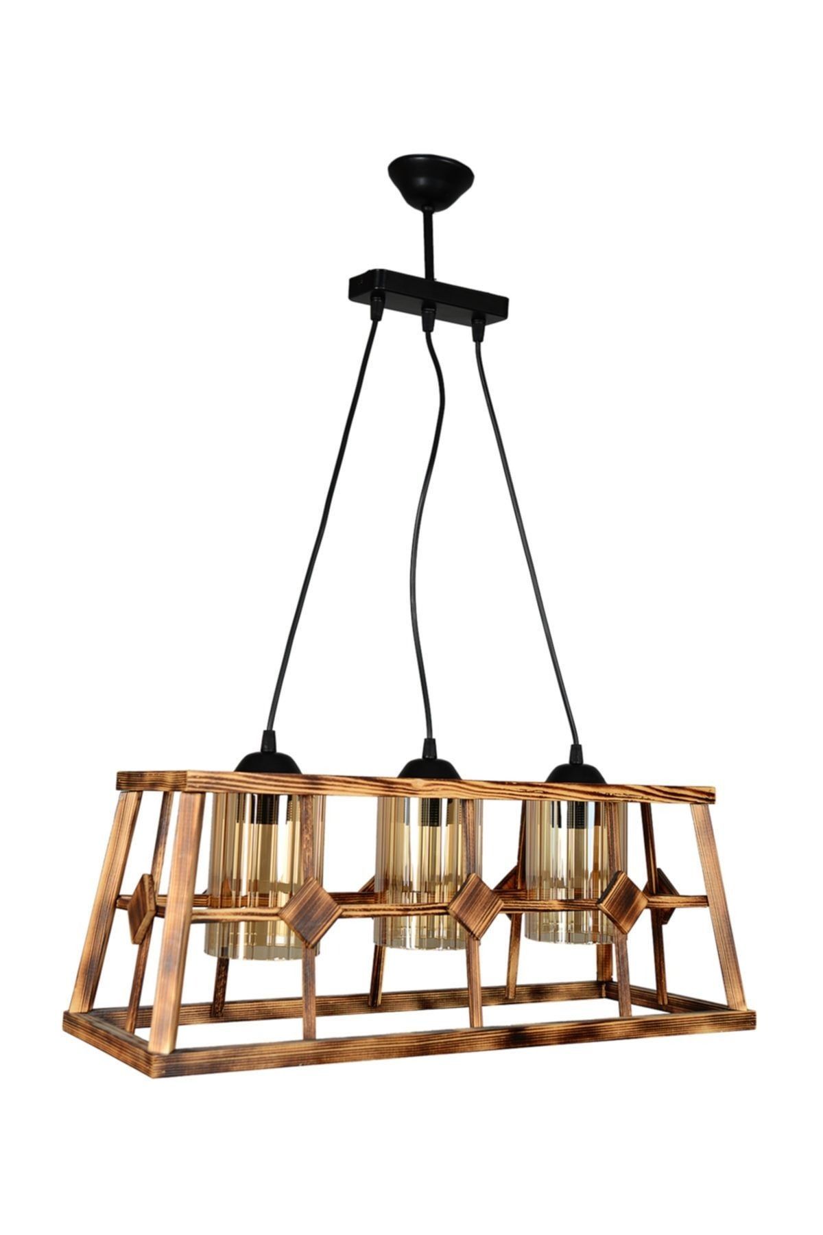 Aydınlatma Dünyam Ahsen 3lü Ahşap Avize Fiyatı, Yorumları - Trendyol thumbnail