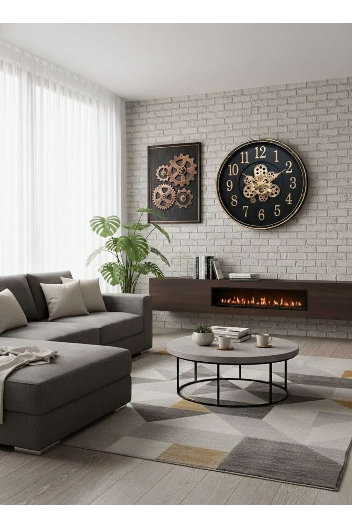 Çarklı Duvar Saati thumbnail