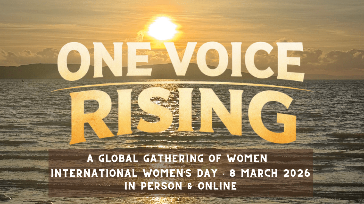 ONE VOICE RISING — Sacred Sister  thumbnail