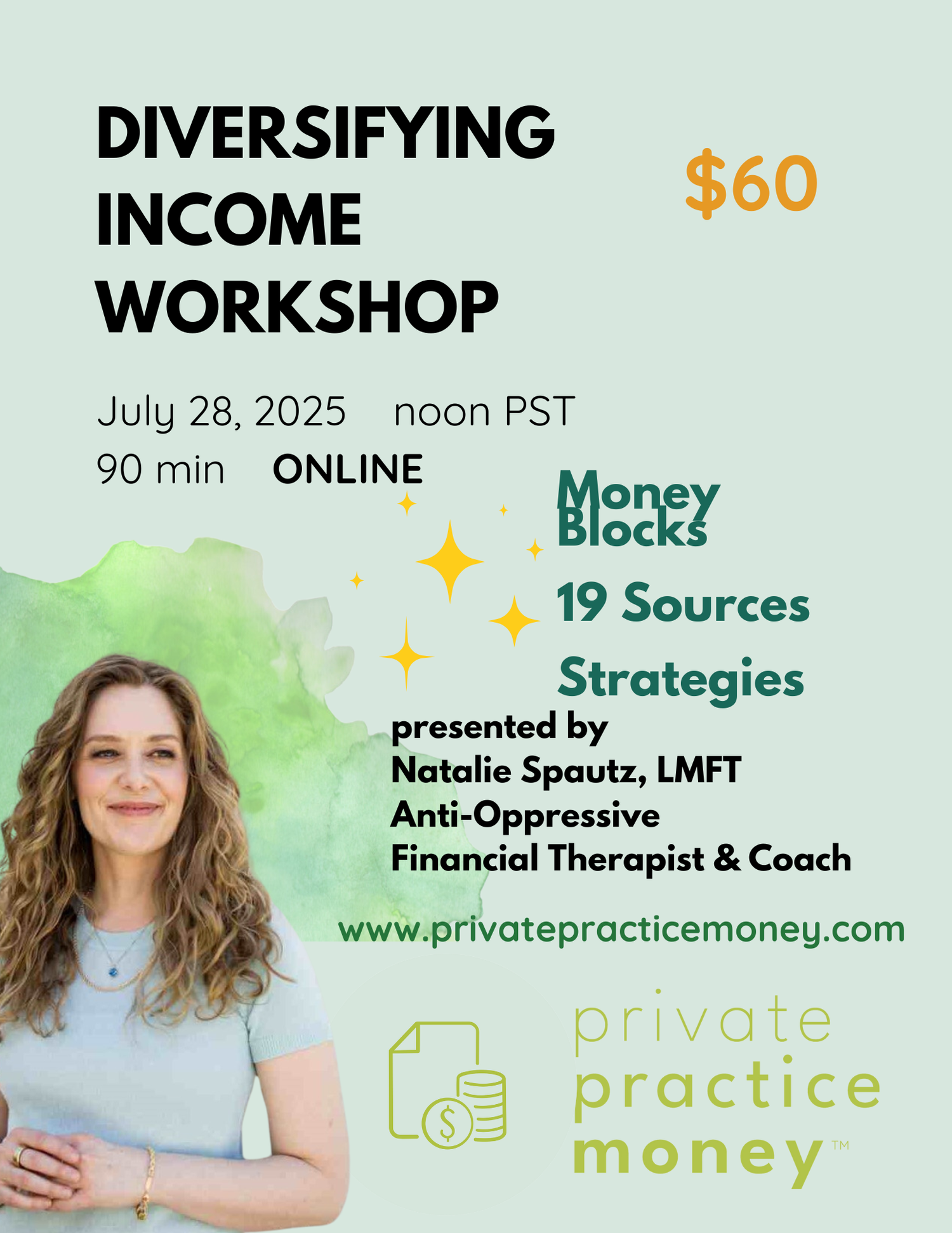 Diversifying Income Workshop Private Practice Small Business Owners  thumbnail