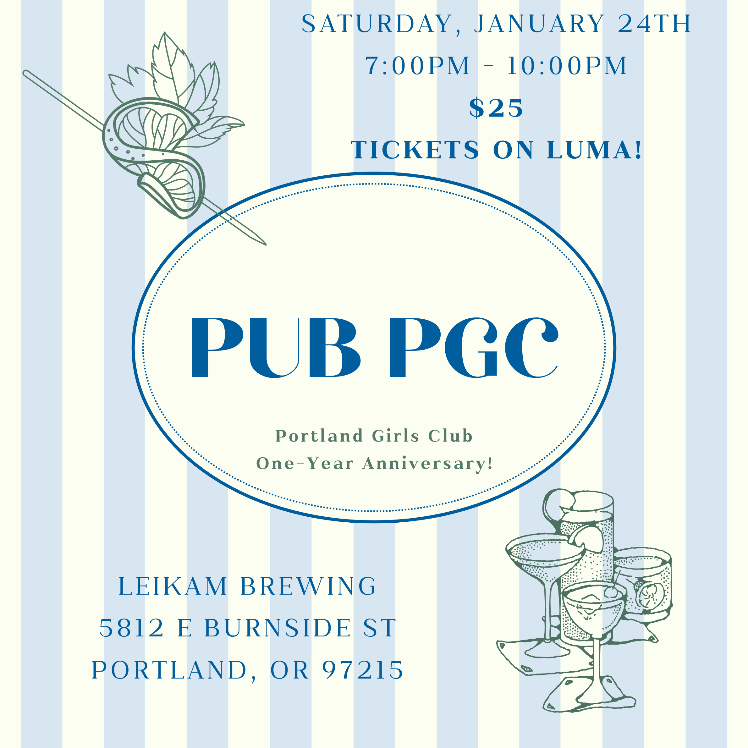 01.24 | Pub PGC (PGC’s first birthday!!) thumbnail