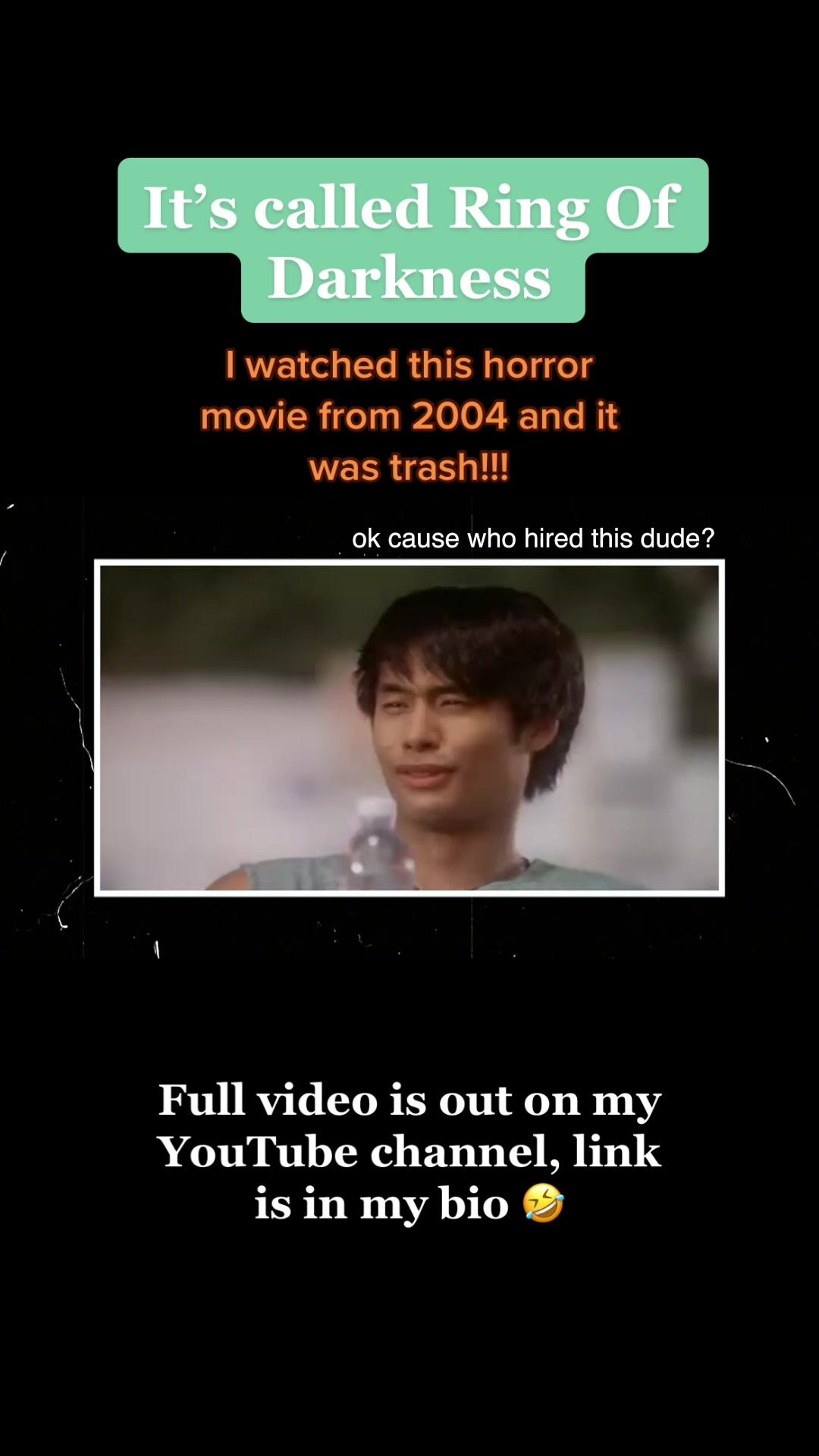 I need to ask yall, have any of you seen this movie? If so im so sorry you did. #newvideoout #2000smovies #2004 #worstho