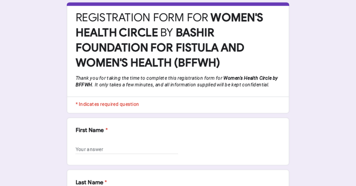 Join our  WOMEN'S HEALTH CIRCLE Community (female Only) thumbnail