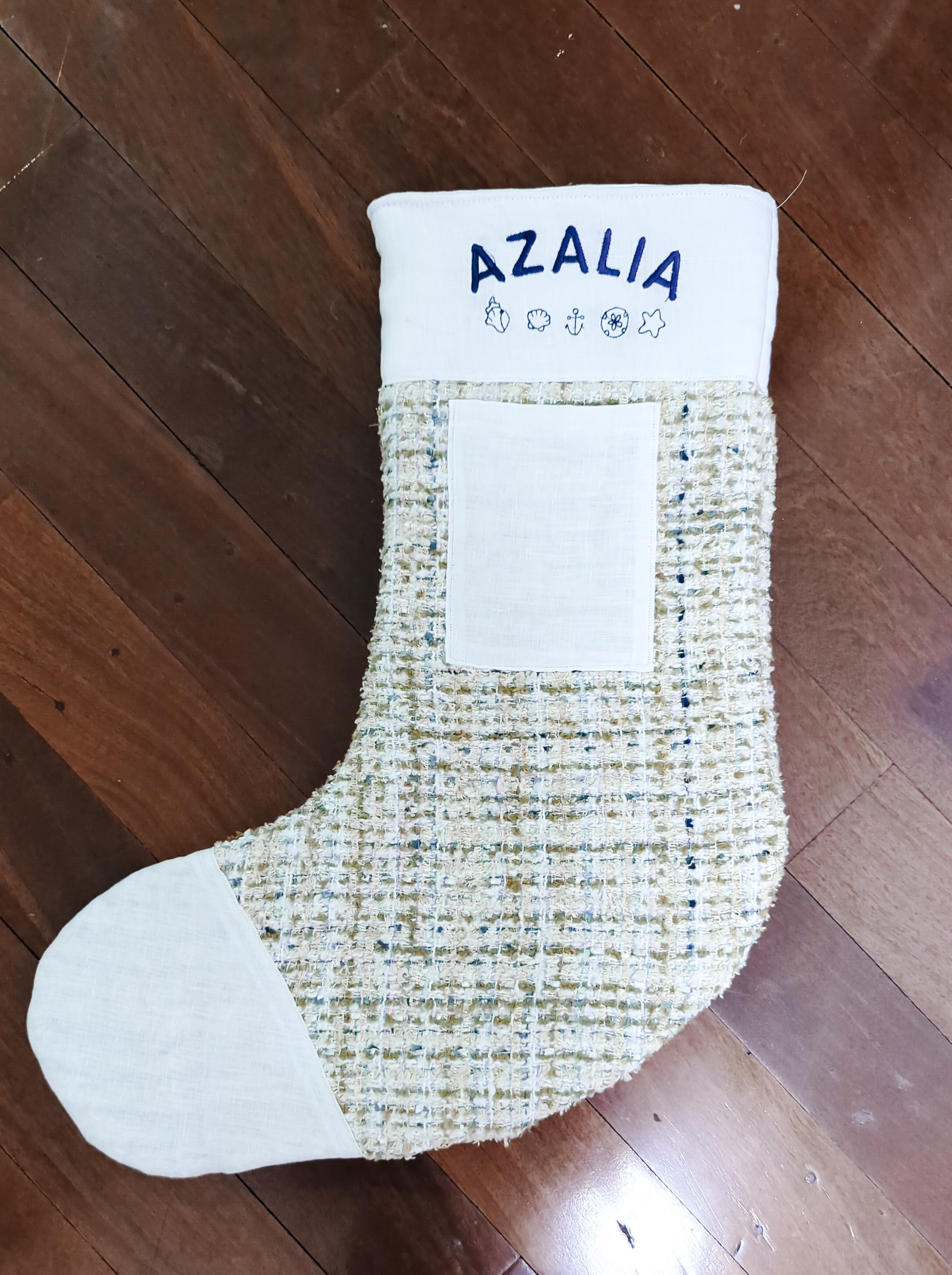 ELOH Jumbo Santa Sock Free Pattern thumbnail