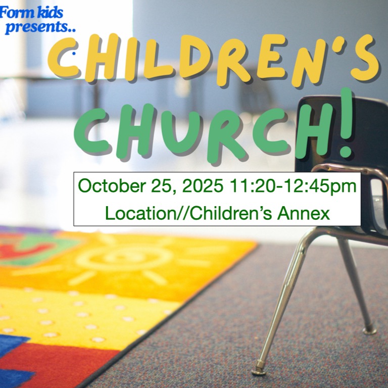 CHILDREN'S CHURCH//OCTOBER 25 thumbnail