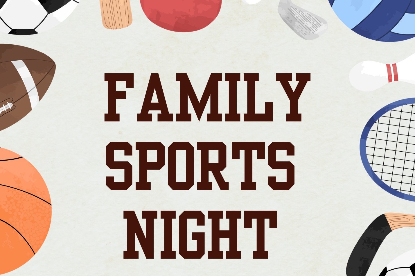 FAMILY CONNECT // MARCH 14-Family Sports Night  — Burton Adventist Academy thumbnail