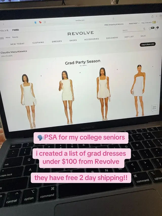 🔗 in my Revolve Storefront #gradseason #graddresses