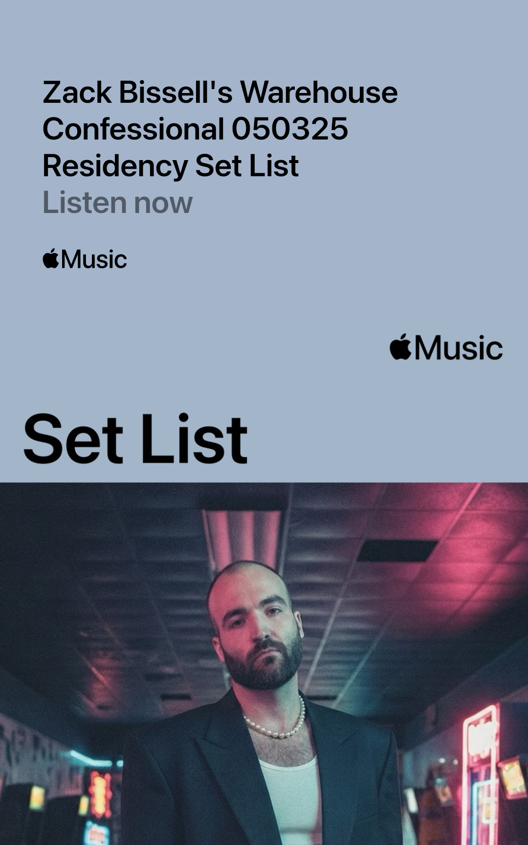 Apple Music Set List thumbnail