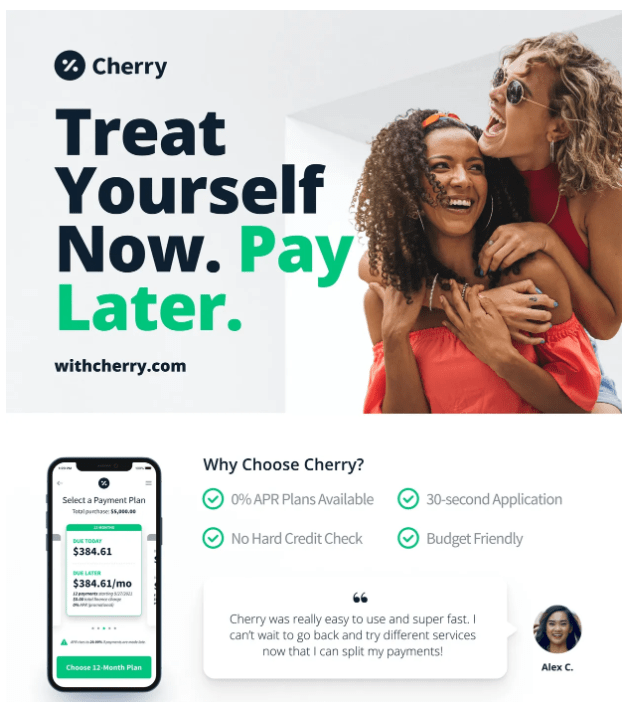 Payment Plans with Cherry Financing thumbnail