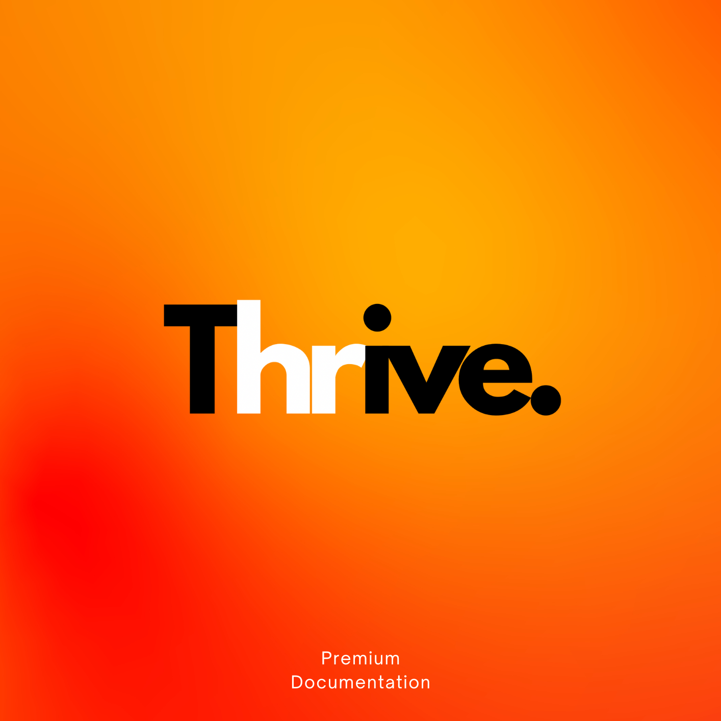 Thrive. Website thumbnail