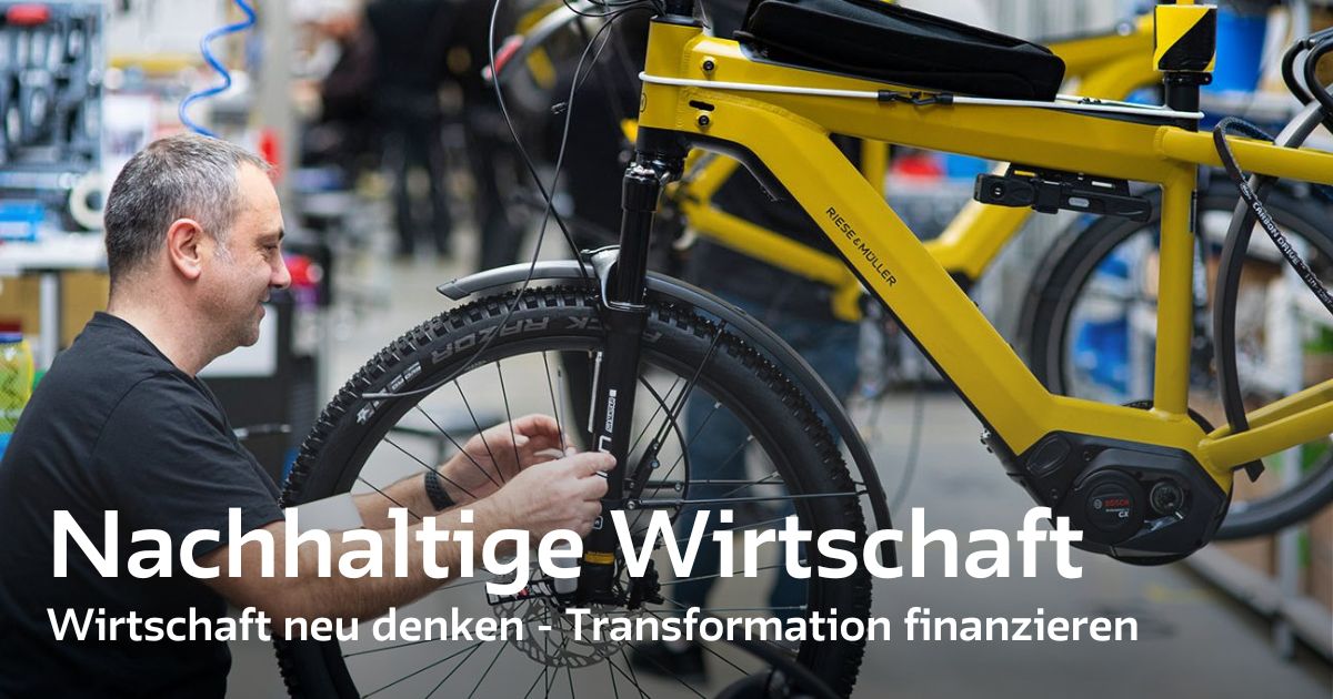 Nachhaltige Wirtschaft finanzieren - GLS Firmenkredit thumbnail
