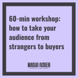 60-min workshop: how to take your audience from strangers to buyers π οΈ thumbnail