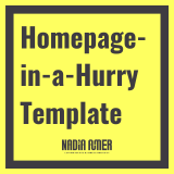 Homepage-in-a-Hurry wireframe & copy guide thumbnail