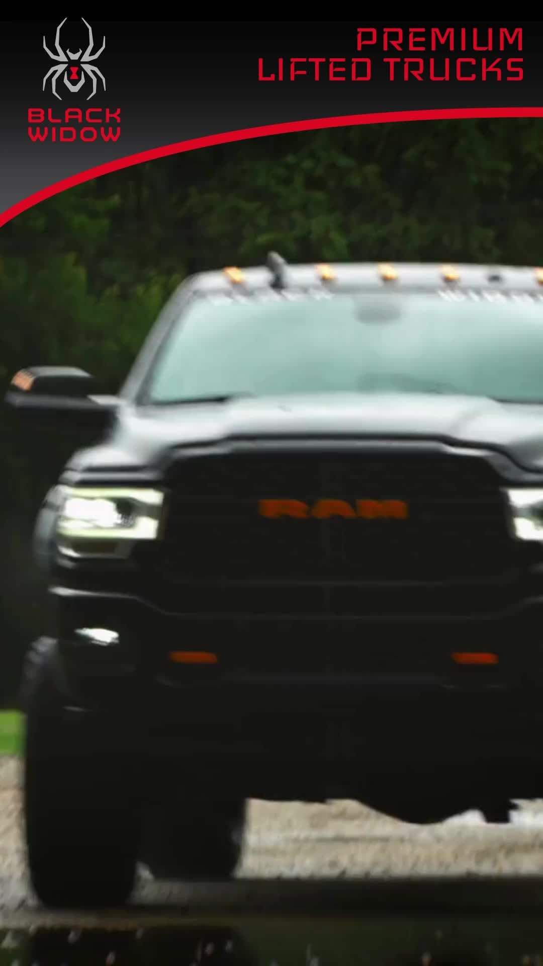 Rain or shine, Black Widow Trucks are always ready to get out there and get after it. 👊 Find yours today through the lin