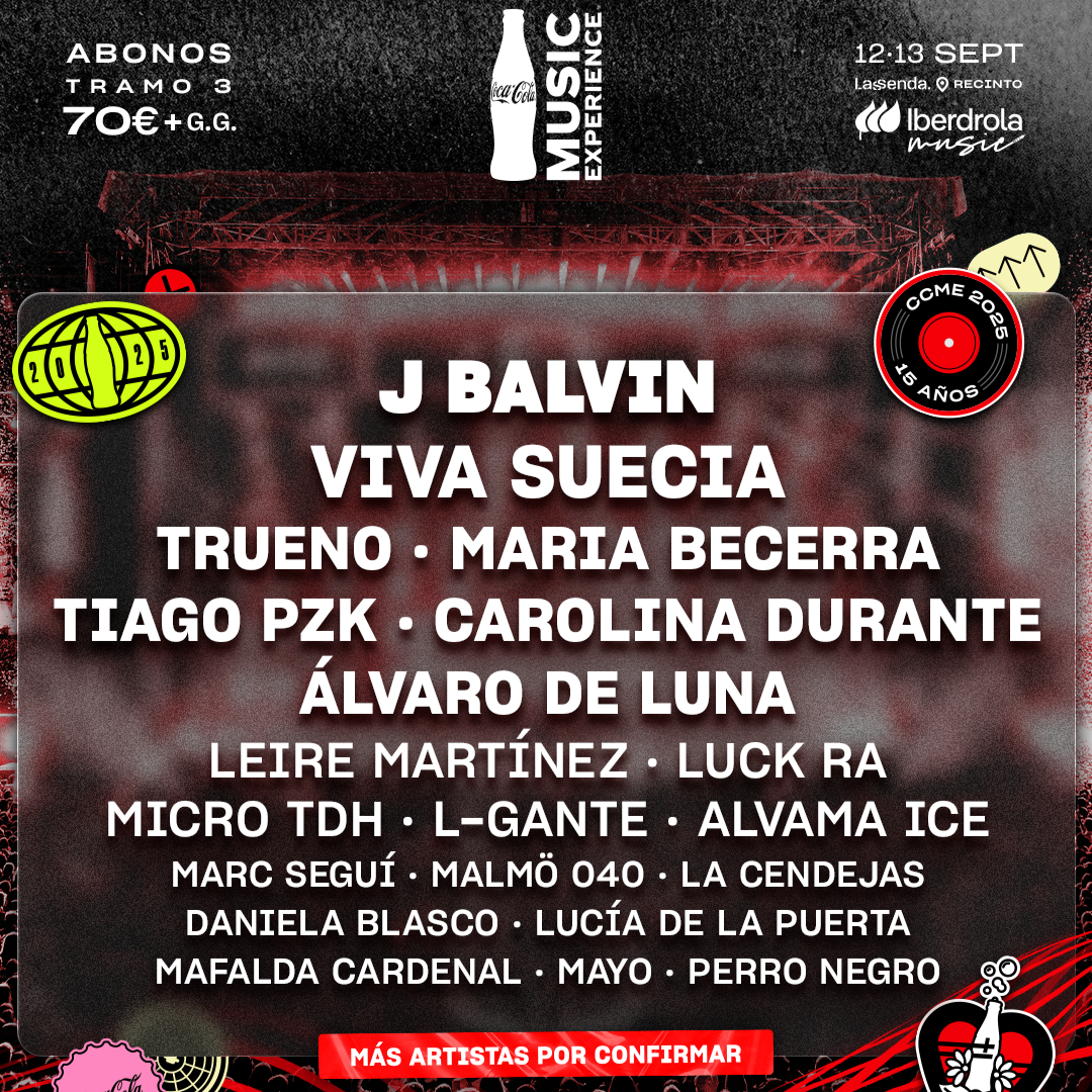 Vente conmigo a Coca-Cola Music Experience thumbnail