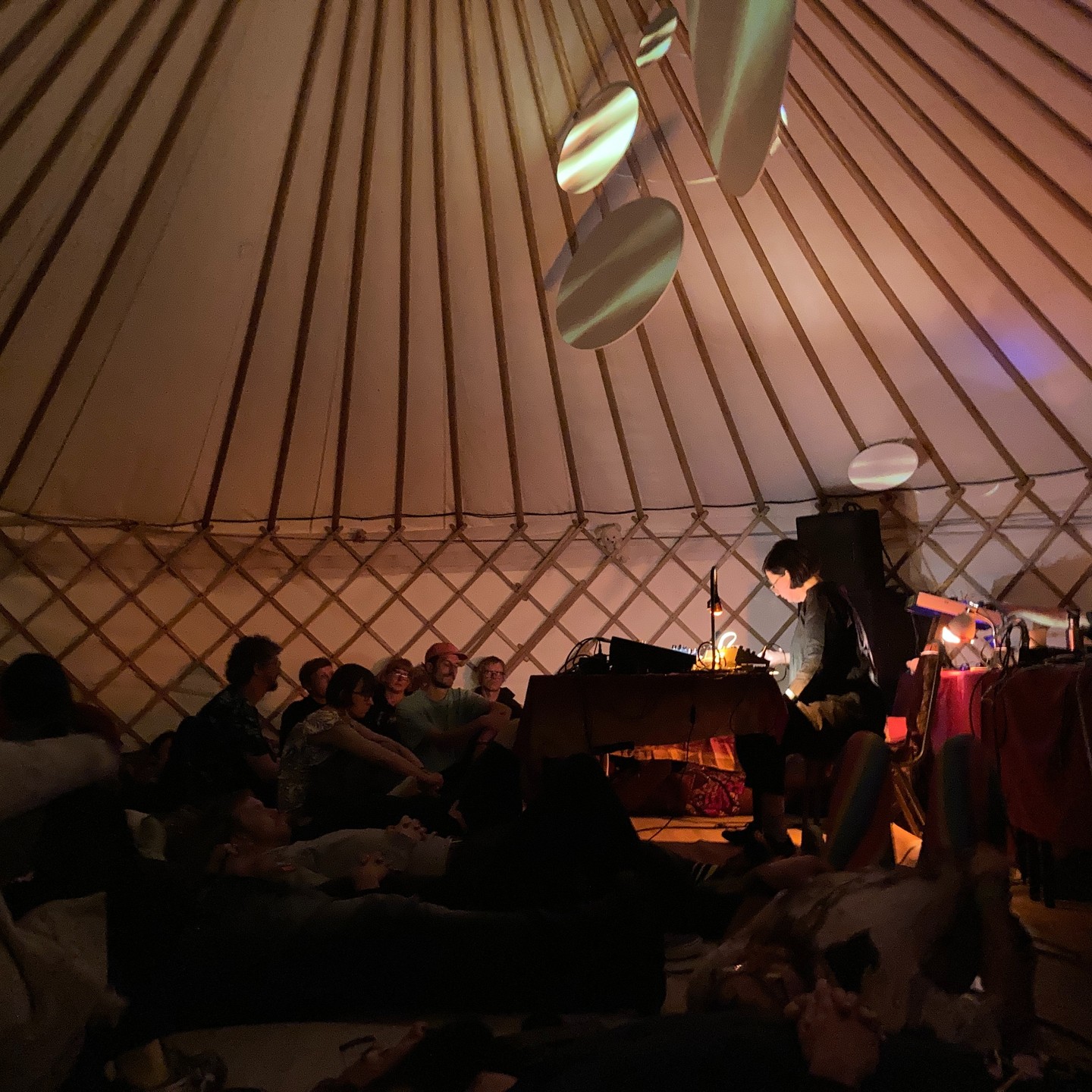 Freerotation 2024. We did it. Thank you. ❤️ 

1. Playing in the yurt
2. A little bit of my set by Plant43
3. The trees o