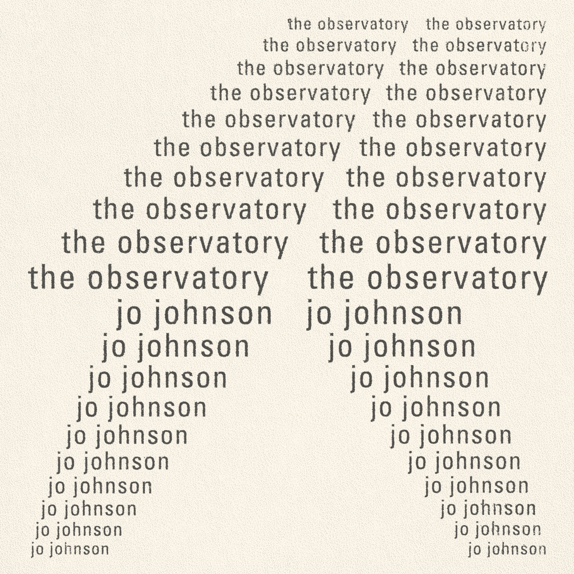 Jo Johnson - The Observatory thumbnail