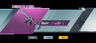 Pubgbgmi free glacier thumbnail