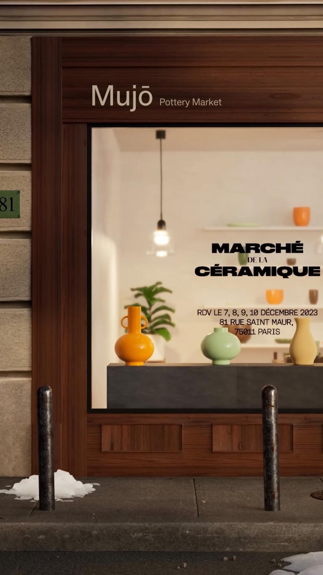 📣 🔥 ÉVÈNEMENT Noël • Le marché de Céramique ouvre ses portes du 7 au 10 Décembre à Paris. 

📍81 rue Saint Maur 75011 Par