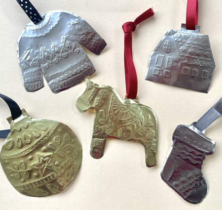 Christmas tin decorations workshop - Starling Studio  thumbnail