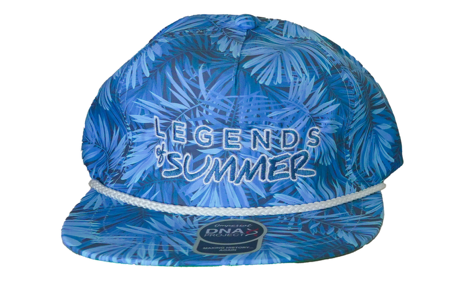 BLUE PALM HAT - $45 thumbnail