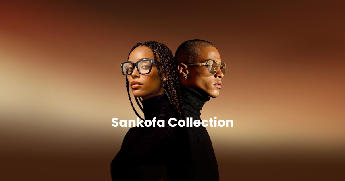 Sankofa Iconic Glasses - Bold New Style Glasses for AfroPunk thumbnail