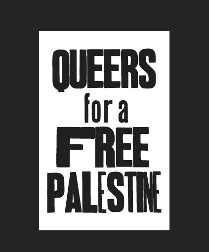 QUEERS FOR A FREE PALESTINE: Free Poster Download thumbnail