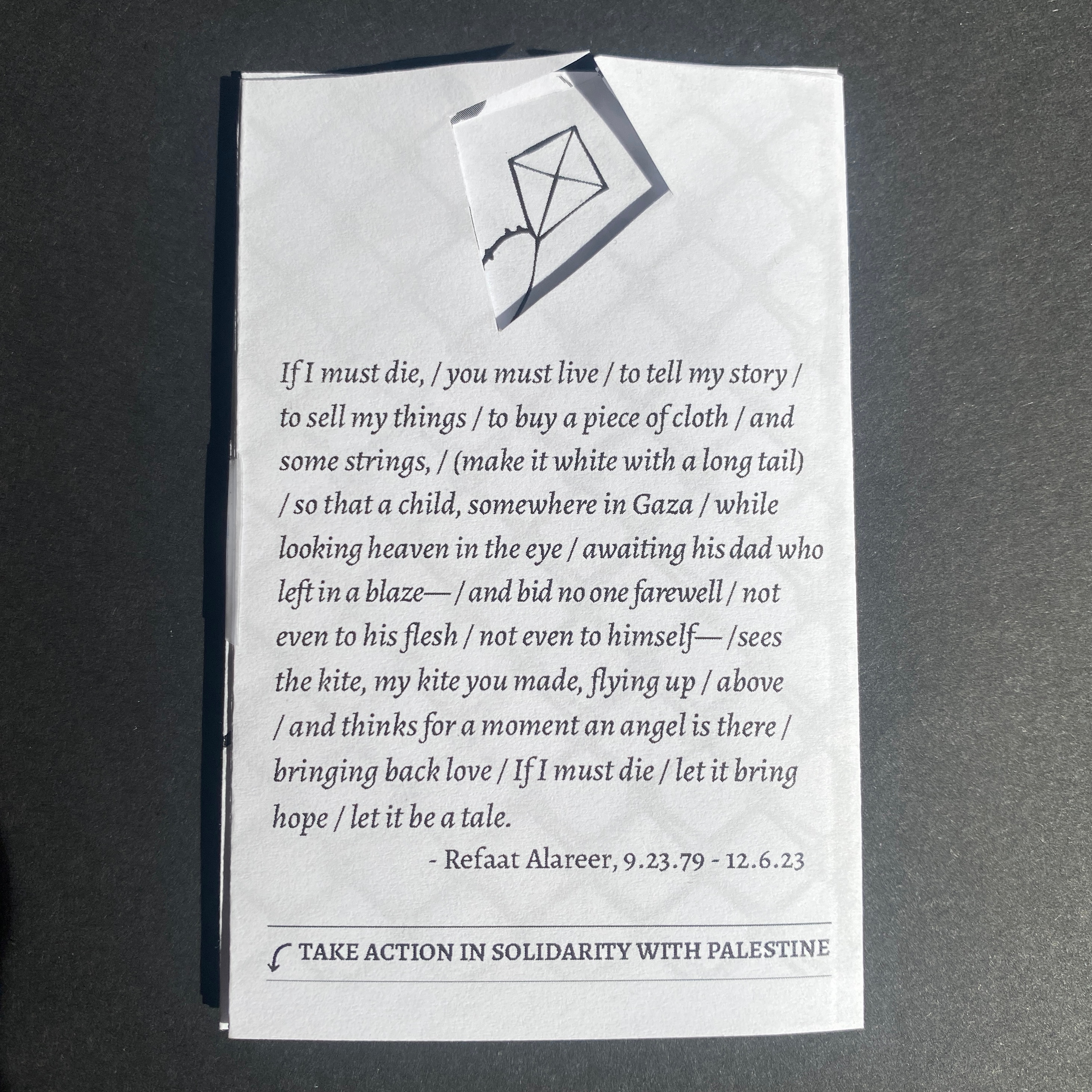 FREE PALESTINE - KITE ZINE DOWNLOAD - UPDATED JULY 2025 thumbnail