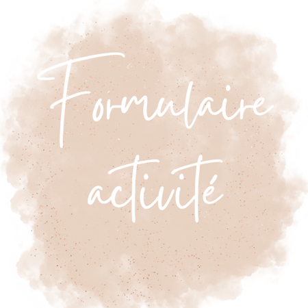 Formulaire de pré-inscription activité thumbnail