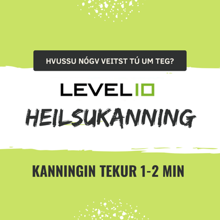2 min kanning um tína heilsustøðu og vitan thumbnail