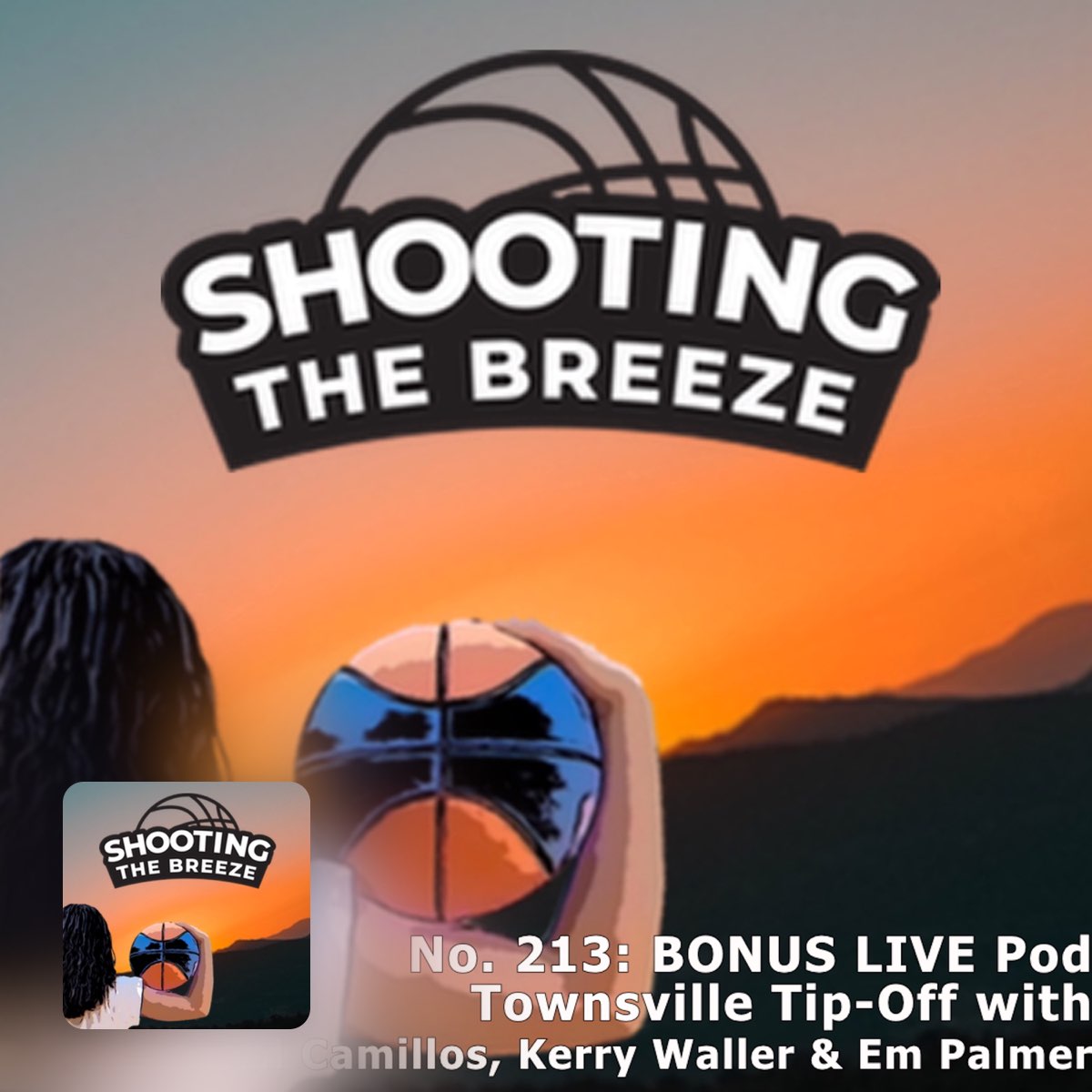 No. 213: BONUS Live Pod Townsville Tip-Off with Paul Camillos, Kerry Waller & Em Palmer thumbnail