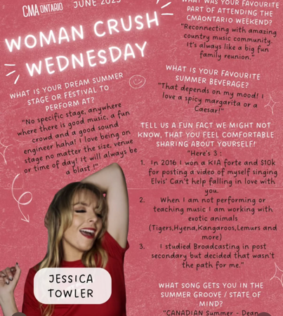 Woman Crush Wednesday: JESSICA TOWLER thumbnail