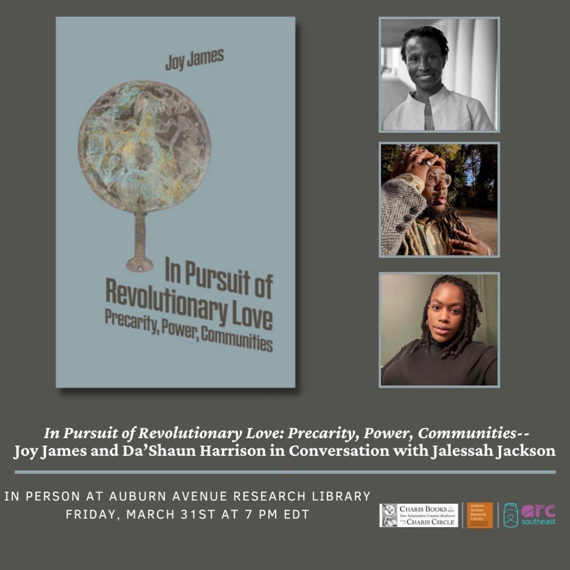 Joy James and Da'Shaun Harrison in conversation with Jalessah Jackson thumbnail