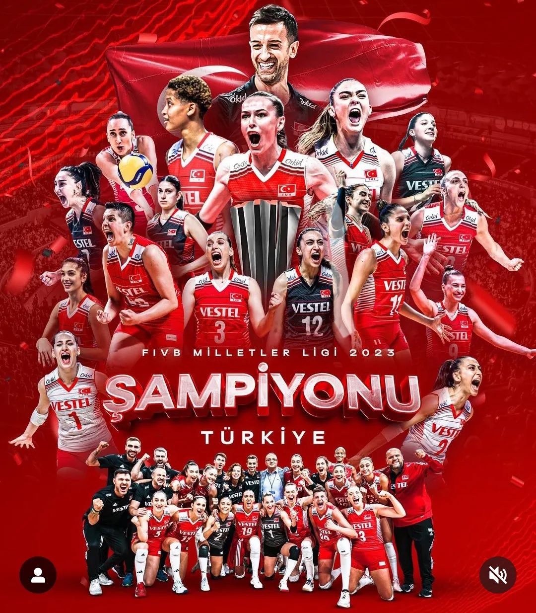 FİLENİN SULTANLARI ULUSLARARASIN VOLEYBOL BİRİNCİSİ,ŞAMPİYONU OLDU. 30 AĞUSTOS ZAFER VAYRAMINA BAŞKA BİR BAŞARI ANLAMI K