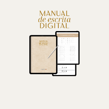 Manual de escrita digital | Guia da letra bonita no tablet/iPad por R$18,90 thumbnail