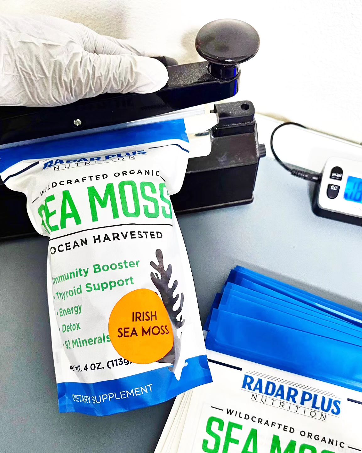 It's literally hot off the press. Irish sea moss is considered the king of all sea moss, but you have to see for yoursel