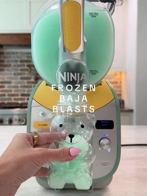 It’s getting warm so it’s time to break out my Ninja Slushi! Let’s make Baja Blast freezes! 😍🍋‍🟩🥤 #ninja#ninjakitchen#ni