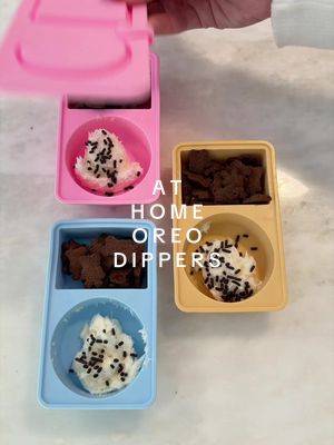 Let’s make DIY Oreo dippers!! 🖤🤤 These were SO good!! #oreos#recipe#amazonmusthave#asmr#restock 