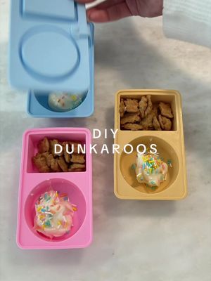 Let’s restock my DIY Dunkaroos 💕🤤 One of my favorite sweet treats!! #recipe#dunkaroos#asmr#musthave#diy 