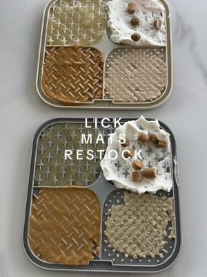 Let’s restock some lick mats for my puppies!! @Franklin & Milo 🐶🥜 #asmr#lickmat#restock#dogmom#organized#restocking#sati