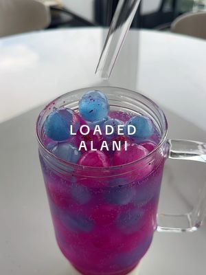 Let’s make a loaded cotton candy alani! 🍭 This was soooo yummy! 💕 #loadedwater#watertok#alani#asmr#restock#satisfying#re