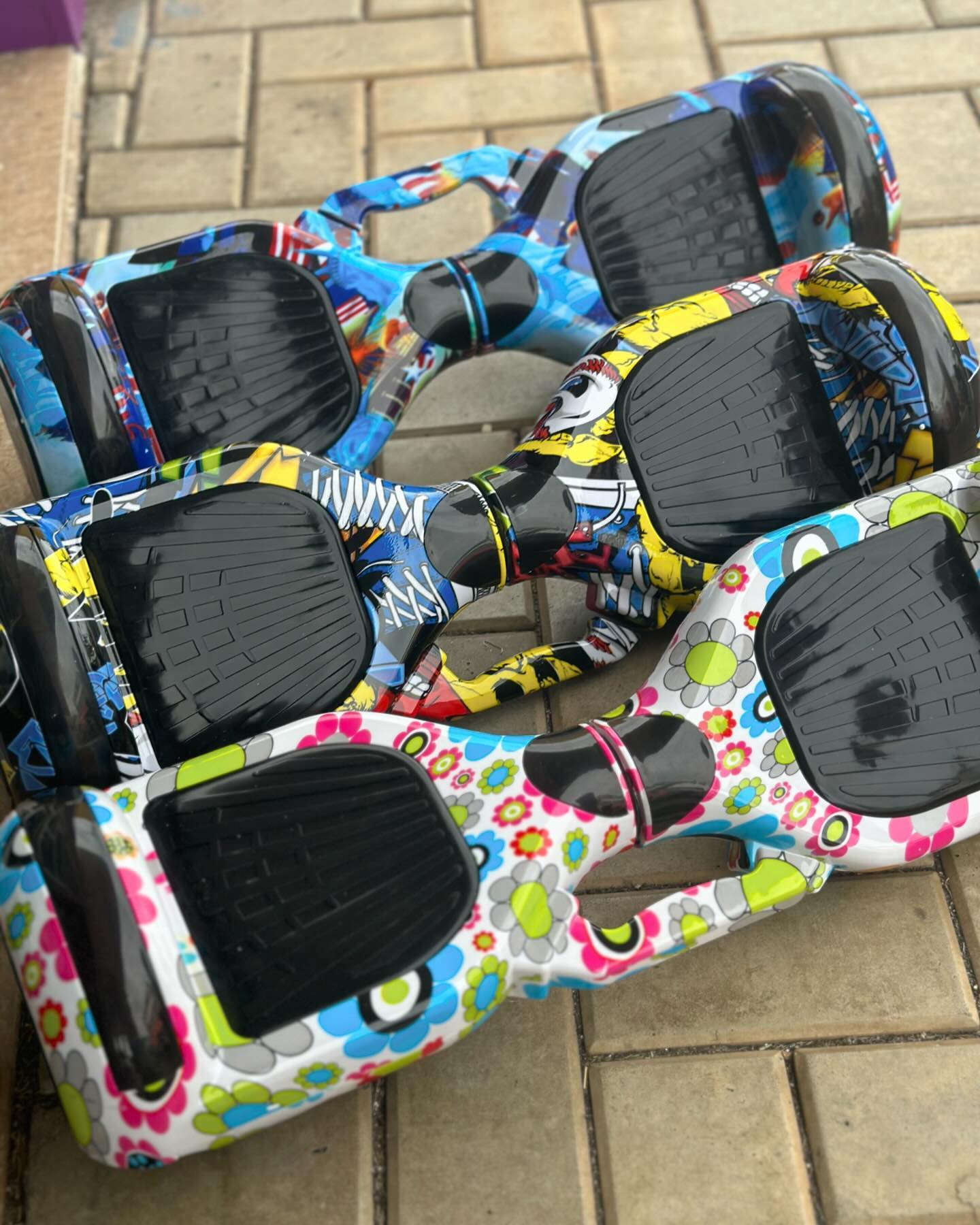 🛹 Hover Board de 6.5 com conexão Bluetooth, luz de led, bateria Samsung e capa de proteção 🤩 disponível em nossa loja 

