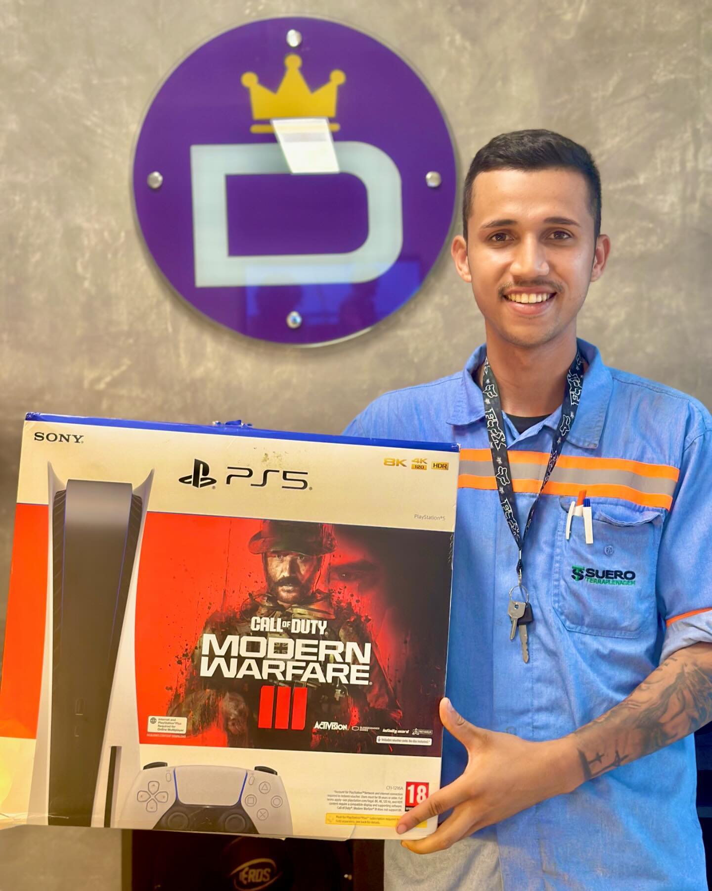 Um belo registro para começar o mês de março 😍

#ps5#ps5games#gameofthrones#playstation#cajati#danimportsoficial